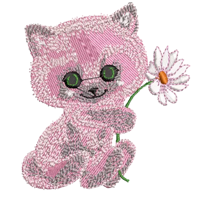 Puppy and Flower