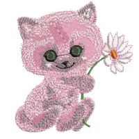 Puppy and Flower
