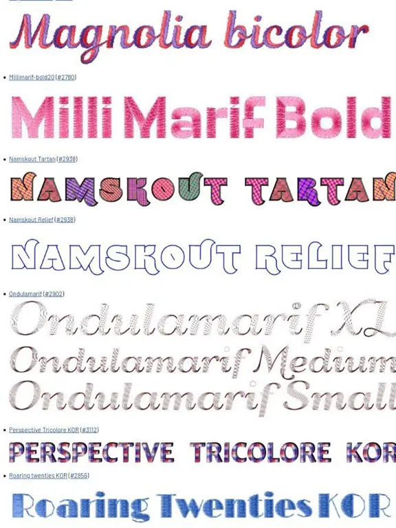 lettering