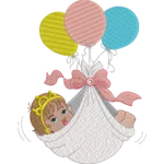 Doll Face and Balloons