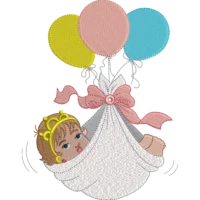 Doll Face and Balloons