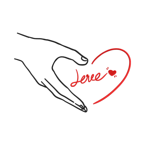 Love Heart with Hand