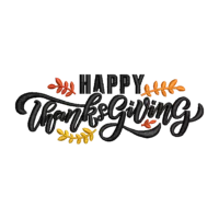 Happy thanksgiving Text