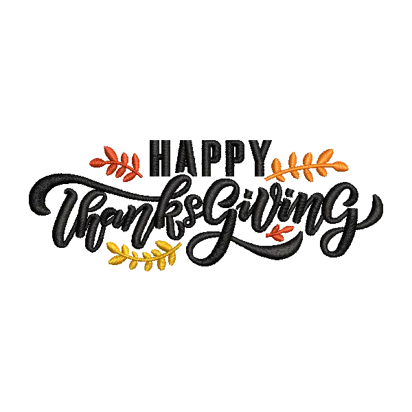 Happy thanksgiving Text