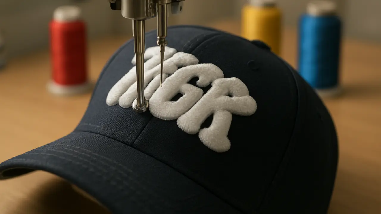 How to Embroider a 4-Sided Hat with 3D Puff Embroidery