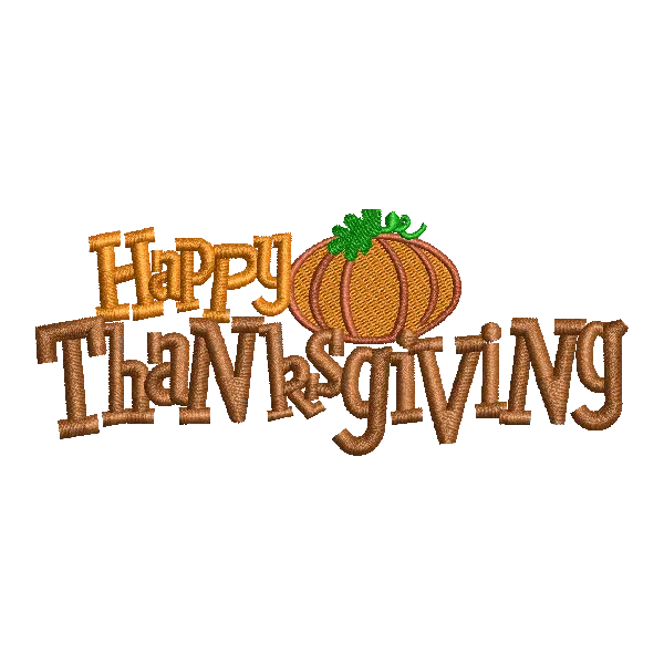 Happy Thanksgiving with Pumpkin