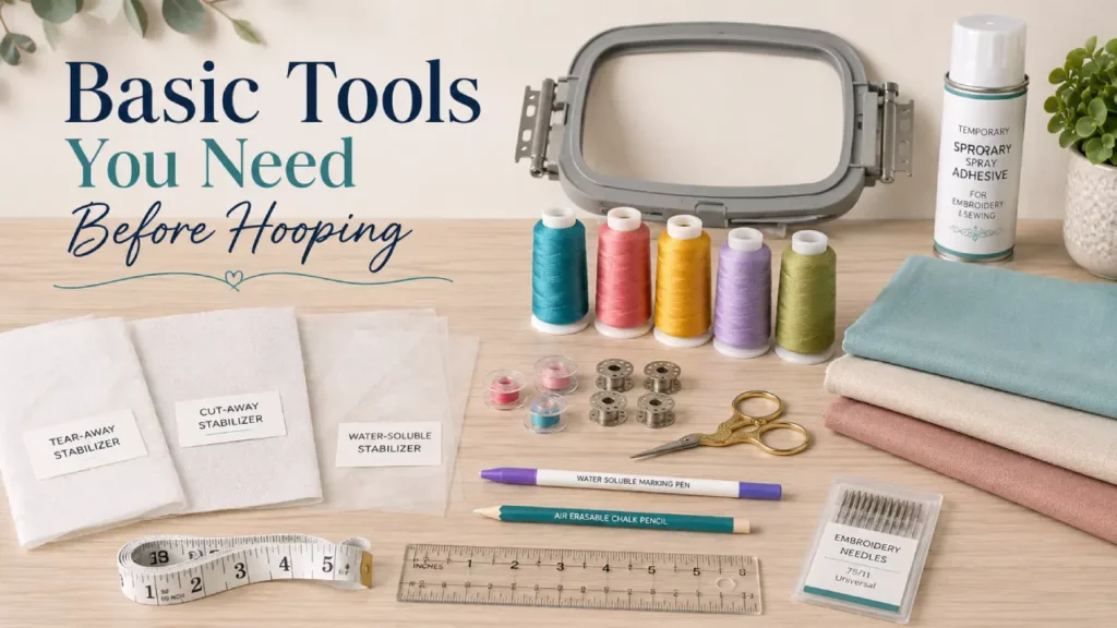 Basic Tools You Need Before Hooping
